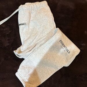 Essentials Kids Gray Sweatpants